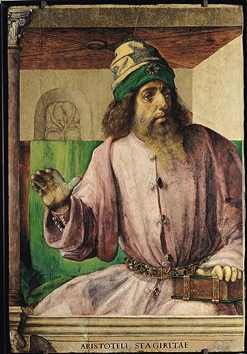 Affiche Art Poster Aristote Joos Van Gent Impression Toile Premium