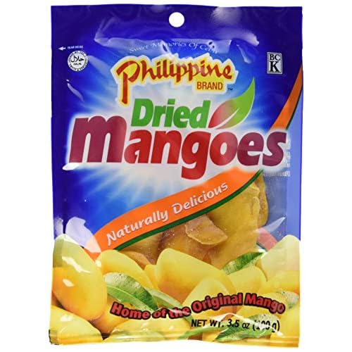 PHILIPPINE BRAND Süßwaren Mango getrocknet, 1er Pack (1 x 100 g)