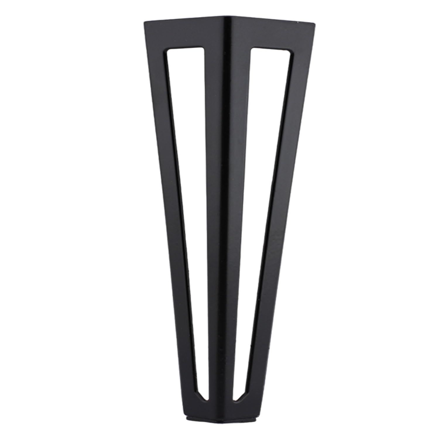Badem10 Ovit Koltuk Baza Sehpa Masa Ayağı Metal Ayak 20 Cm Siyah