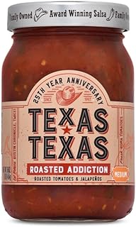 TX TX Roasted Addiction Salsa 6pack, Medium heat