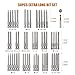 Keenso 50PCS Extension Screwdriver Bit Set, 3