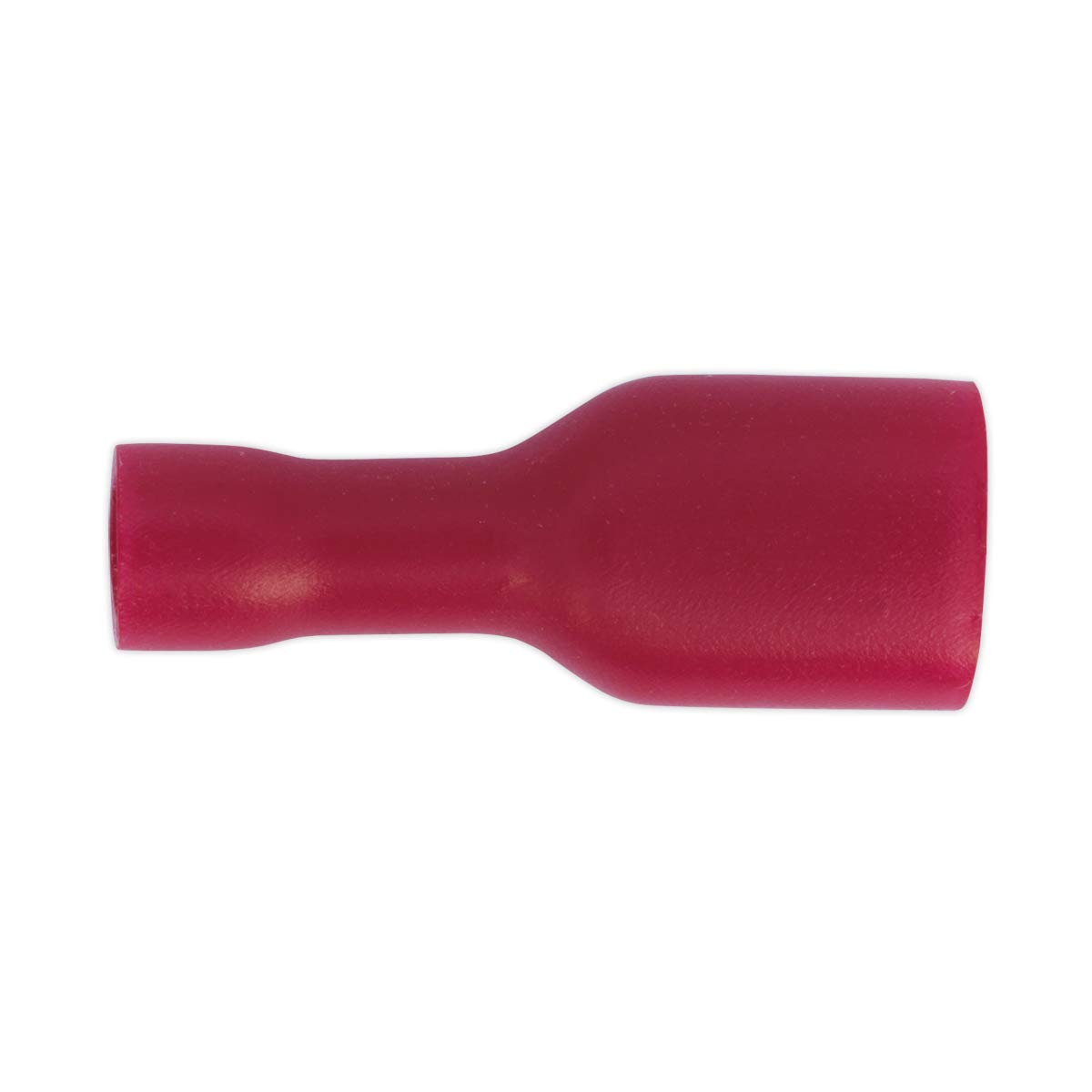 Sealey Fully Insulated Terminal 6.3mm Female Red Pack Of 100 - Part No. RT16