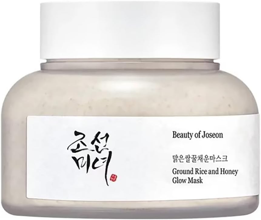 BOJ Ground Rice and Honey Glow Mask Beauty of Joseon Rice Honey Grow Mask 5.1 fl oz (150 ml) *Rice Propolis Skin Care Pack Sake Milk