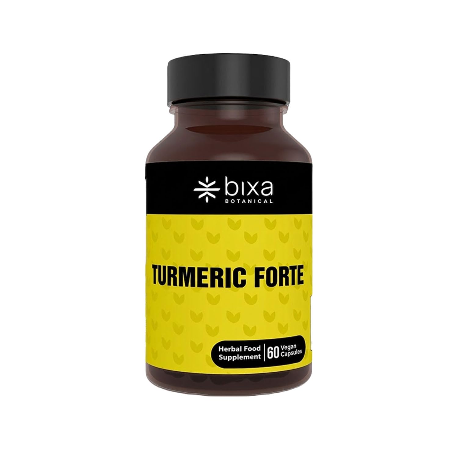 bixa BOTANICAL Turmeric Forte, Curcumin & Black Pepper, 60 Vegan Capsules