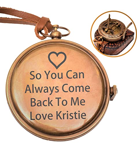 Personalized Compass Sundial Engraved Compass, Custom Compass, Wedding Gift, Groomsmen Gift, Wedding Keepsake, Christmas, Baptism, Graduation, Boy Scouts, Sundial, Nautical, Anniversary, Fathers Day #TOP1