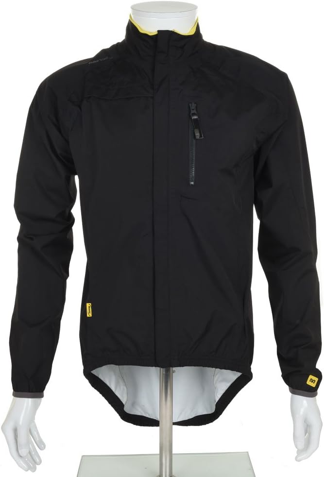 Mavic Rain Coat Mens Notch H2O Rain Coat Men's Gentlemen Black