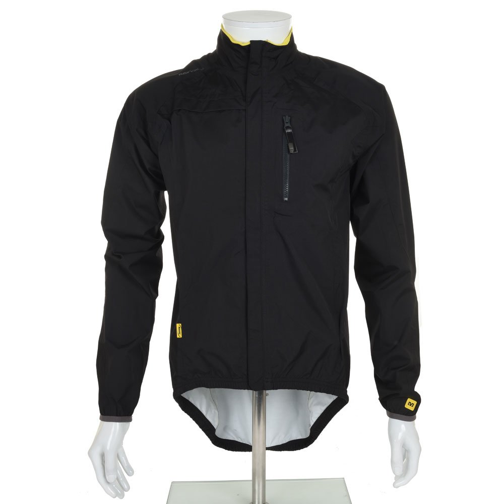 Mavic Rain Coat Mens Notch H2O Rain Coat Men's Gentlemen Black
