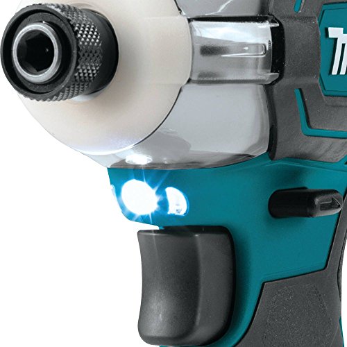 Makita XST01Z 18V LXT Lithium-Ion Brushless Cordless Oil-Impulse 3-Speed Impact Driver, Tool Only