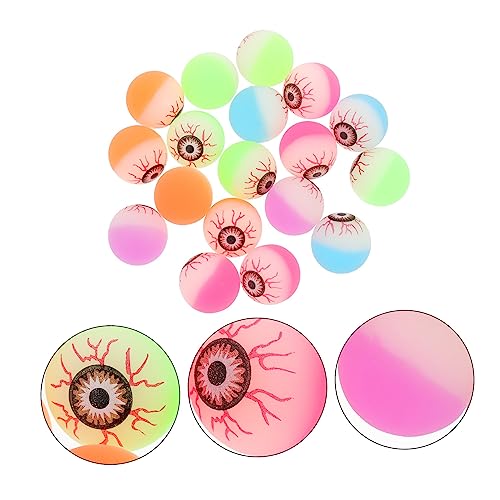Boules rebondissantes yeux Halloween jouets décoration horreur