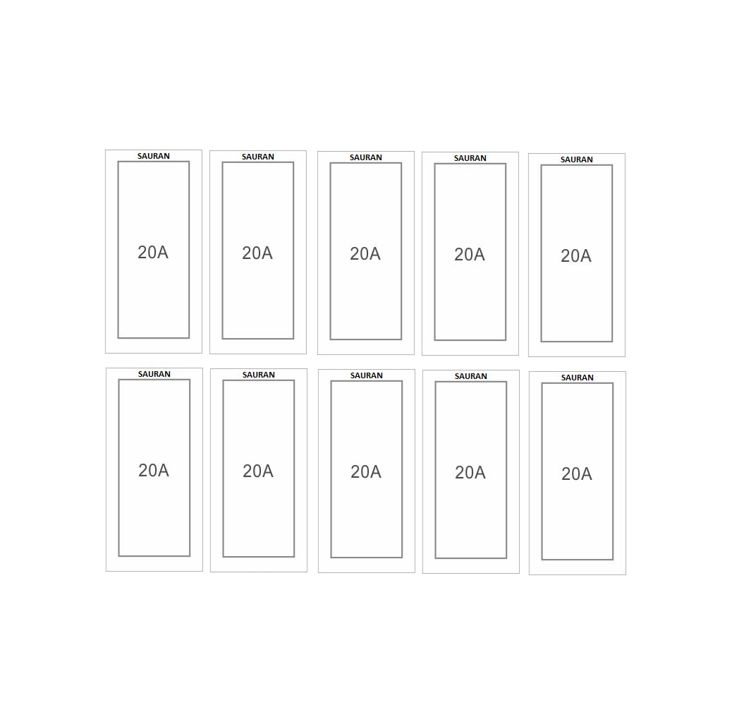 SAURAN Electronic Switch, Electrical Control Device 20A 2 Way Switch Modular (10)-picture-14