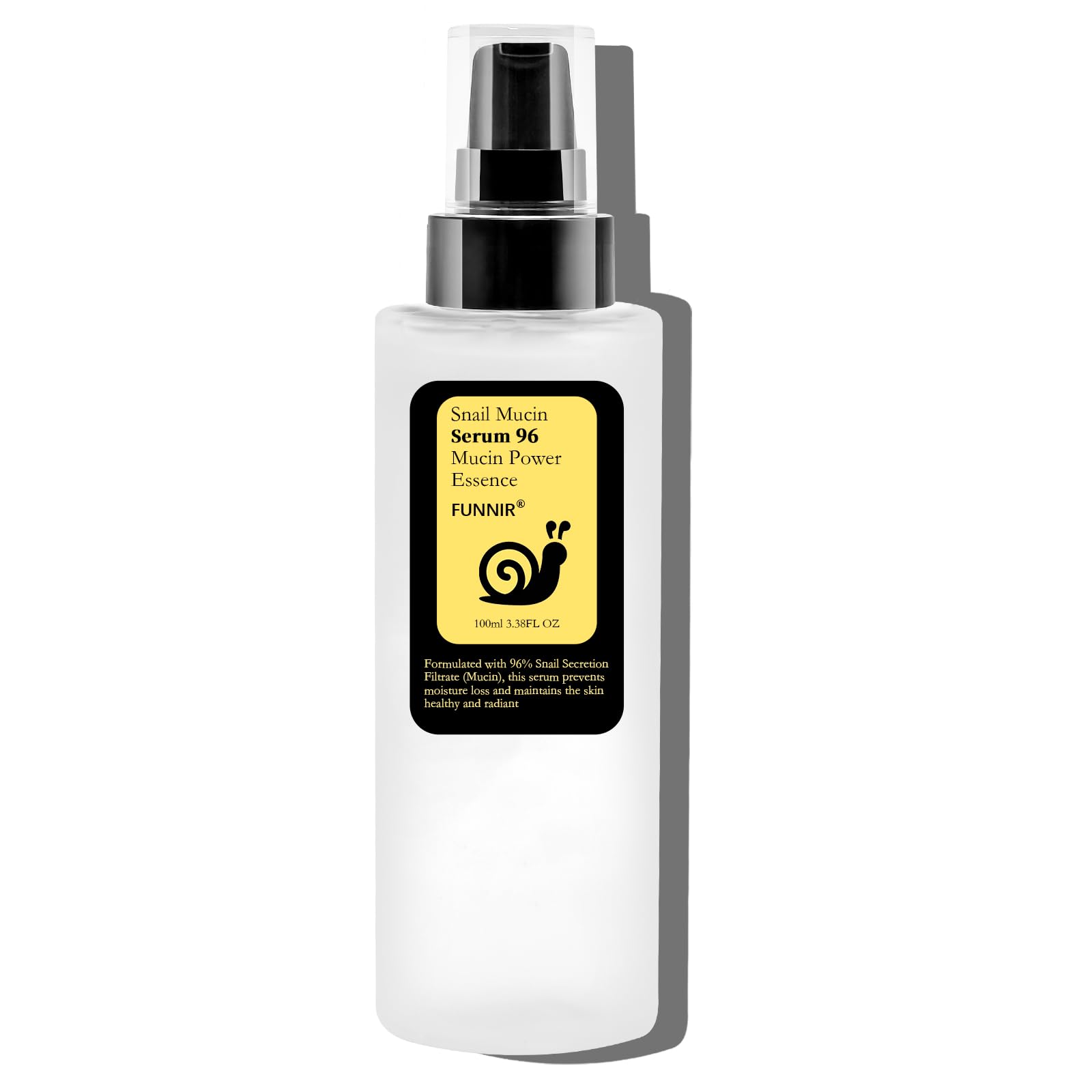 Amazon.com: FUNNIR Snail Mucin 96% Essence 100ml, Hydrating Serum