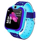 Zeerkeer Smartwatch niños, Reloj Inteligente para Niño con Reproductor de música/Ranura para Tarjeta SIM/cámara Aprendizaje Regalos para cumpleaños de niños y niñas