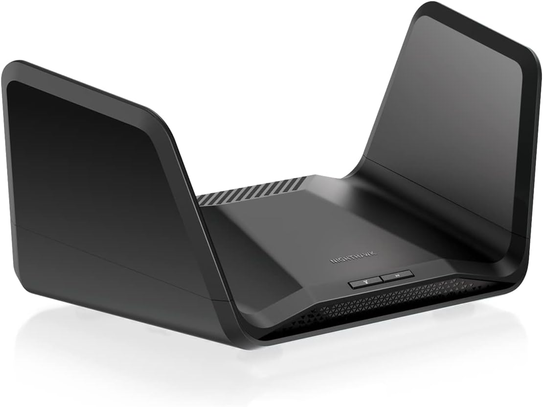 NETGEAR Nighthawk WiFi 6E Router (RAXE300) | AXE78000 Tri-Band Wireless Speed (Up to 7.8 Gbps) |New 6 GHz Band | 2,500 Sq. Ft. Coverage