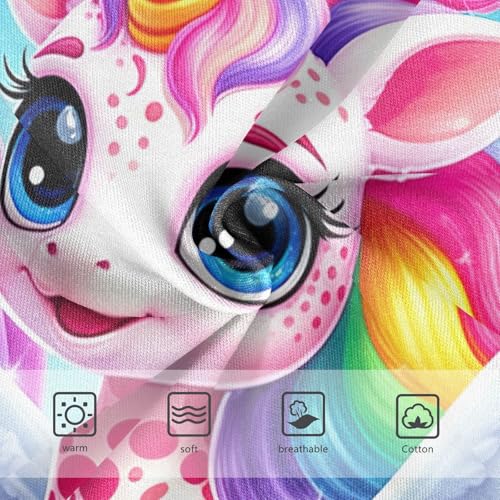 Stylish Toddler Underwear Custom 2t Cotton Little Girl Panties Cute Colorful Unicorn Rainbow Briefs Undies Kids3