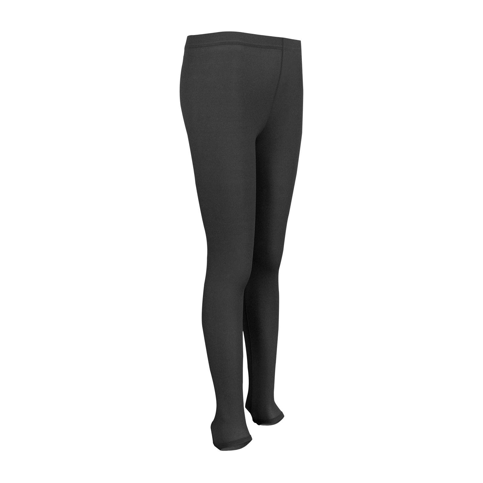 nivaa Women's Leggings Pants Cool Ice Silk Breathable step on black M-picture-56