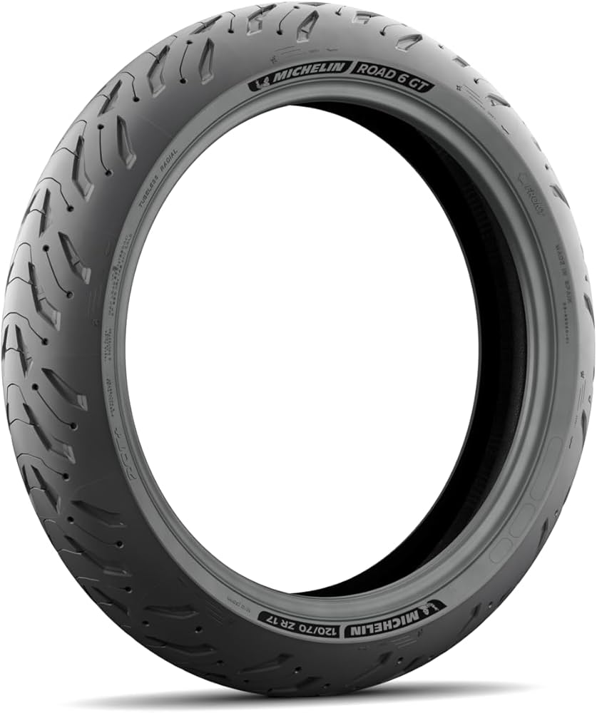Amazon.com: MICHELIN Road 6 GT Front Tire, black, 120/70ZR17 (58W