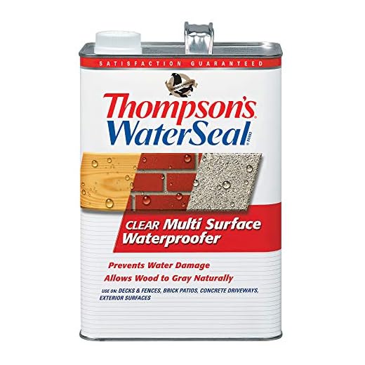 Thompsons Water Seal 24101 Clear Multi-Surface Waterproofer, 1-Gallon