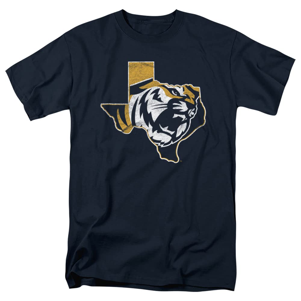 LOGOVISION Official Collegiate Distressed Primary Logo Adult T-Shirt Collection — view 282