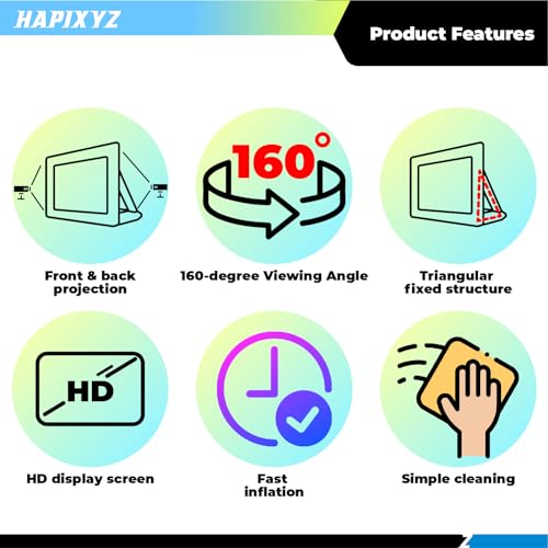 Pantalla Inflable para Proyector de Cine 20FT miniatura 4