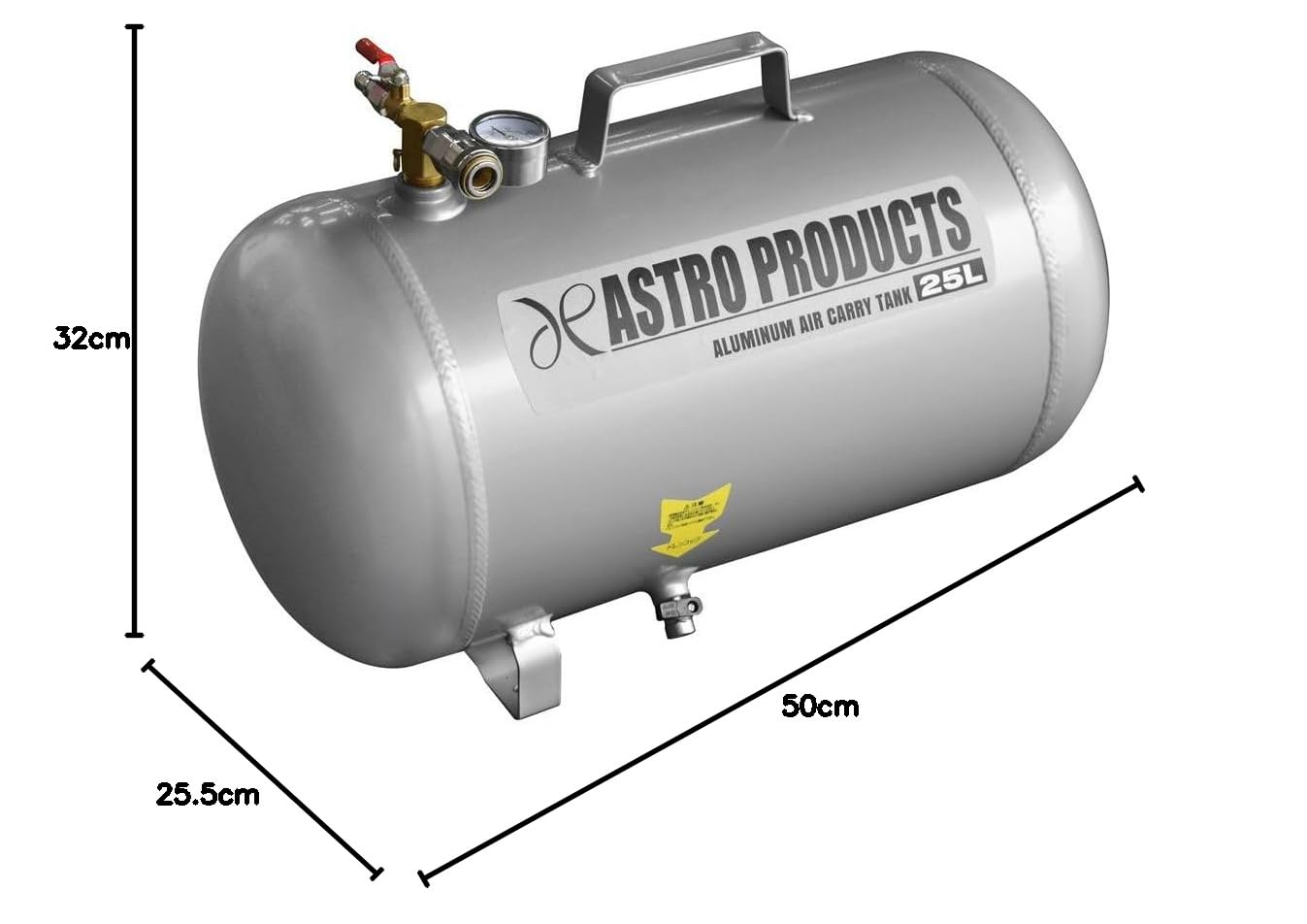 Amazon.co.jp: アストロプロダクツ アルミニウム エアサブタンク 25L