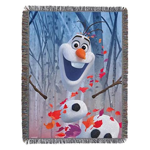 Northwest Frozen 2 Woven Tapestry Throw Blanket Cover