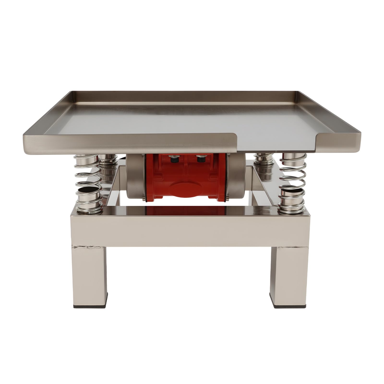 35 x 35 cm, mesa vibratoria de hormigón de acero inoxidable, 50 W, 220 V, velocidad de rotación 3000-3600 rpm, capacidad de carga 10 kg, adecuada para muestras de hormigón