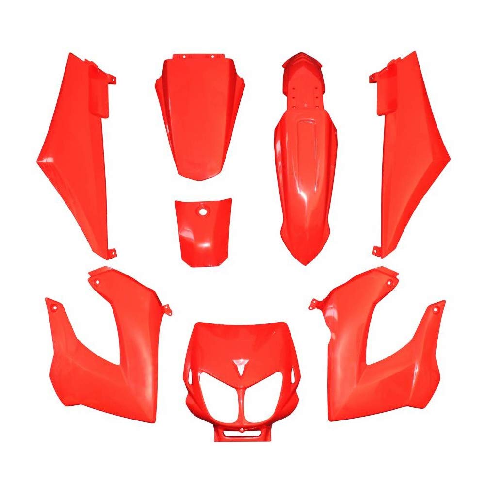 ADAPTABLE - Kit Carenados DERBI - SENDA Antes del 2011 - Rojo - 26598