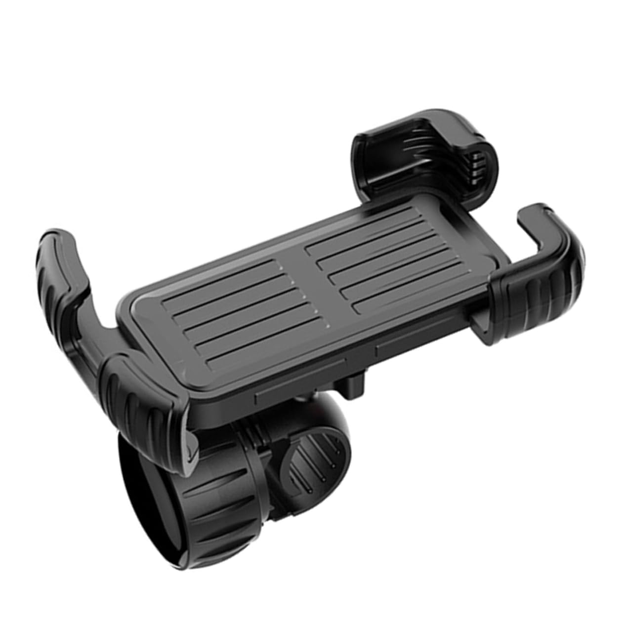 Angoily 4piezas Soporte De Teléfono Móvil para Bicicleta y Scooter Antideslizante y Resistente Vibraciones Montaje Manillar Compatible Smartphones Instalación