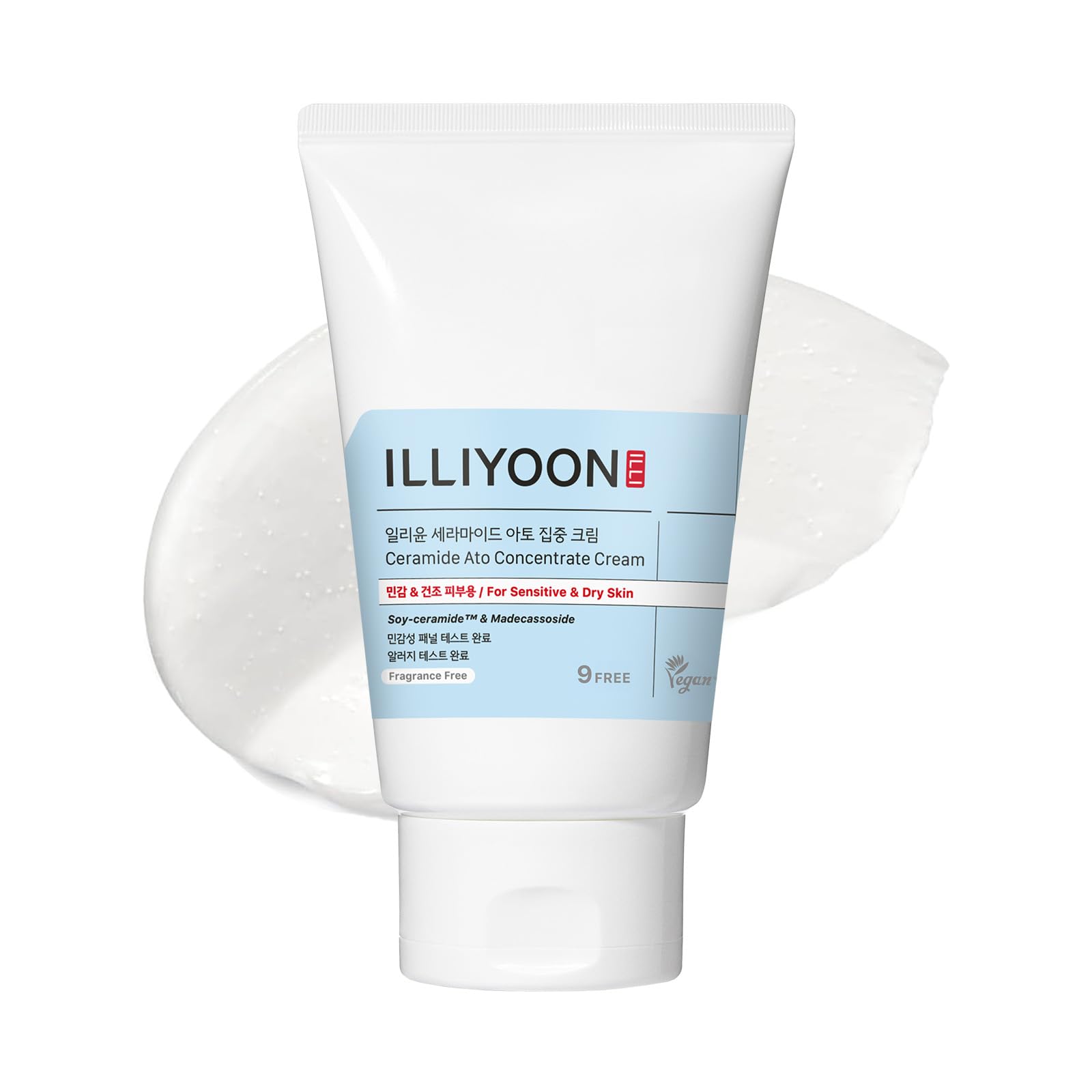 Illiyoon Official Iliyun Ceramide Intensive Cream, 6.8 fl oz (200 ml), Hypoallergenic, Sensitive Skin, Dry Skin, Moisturizing Care, Exfoliating Care, Korean Cosmetics