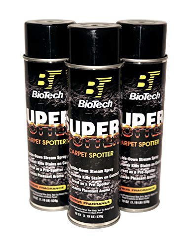 BioTech Industries Super Spotter-Carpet Spotter, Carpet spot Remover, Citrus Fresh