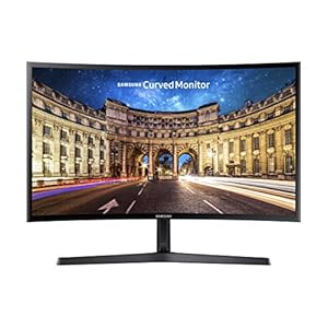 Samsung C27F396F 68,6 cm (27 Zoll) Monitor (VGA, HDMI, 4ms Reaktionszeit, 1920 x 1080 Pixel), schwarz