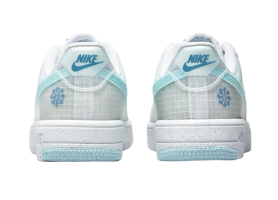 Nike Little Kid's Force 1 Crater White/Copa-Riftblue-Volt (DH4087 100) - 114
