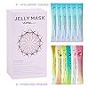 VOFEL Jelly Mask Facial Masks for Skin Care Peel Off Jelly Masks for Facials Diy Spa Skin Treatment 12 Pcs
