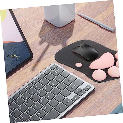 Repose-poignet silicone tapis de souris pour soulager les tensions