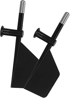 Sosoport Wind Indicator Tail Fin Shell Easy Installation 2pcs Black Plastic Material with Enhanced Aerodynamic Design for Wind Monitoring Sensor for Outdoor Use