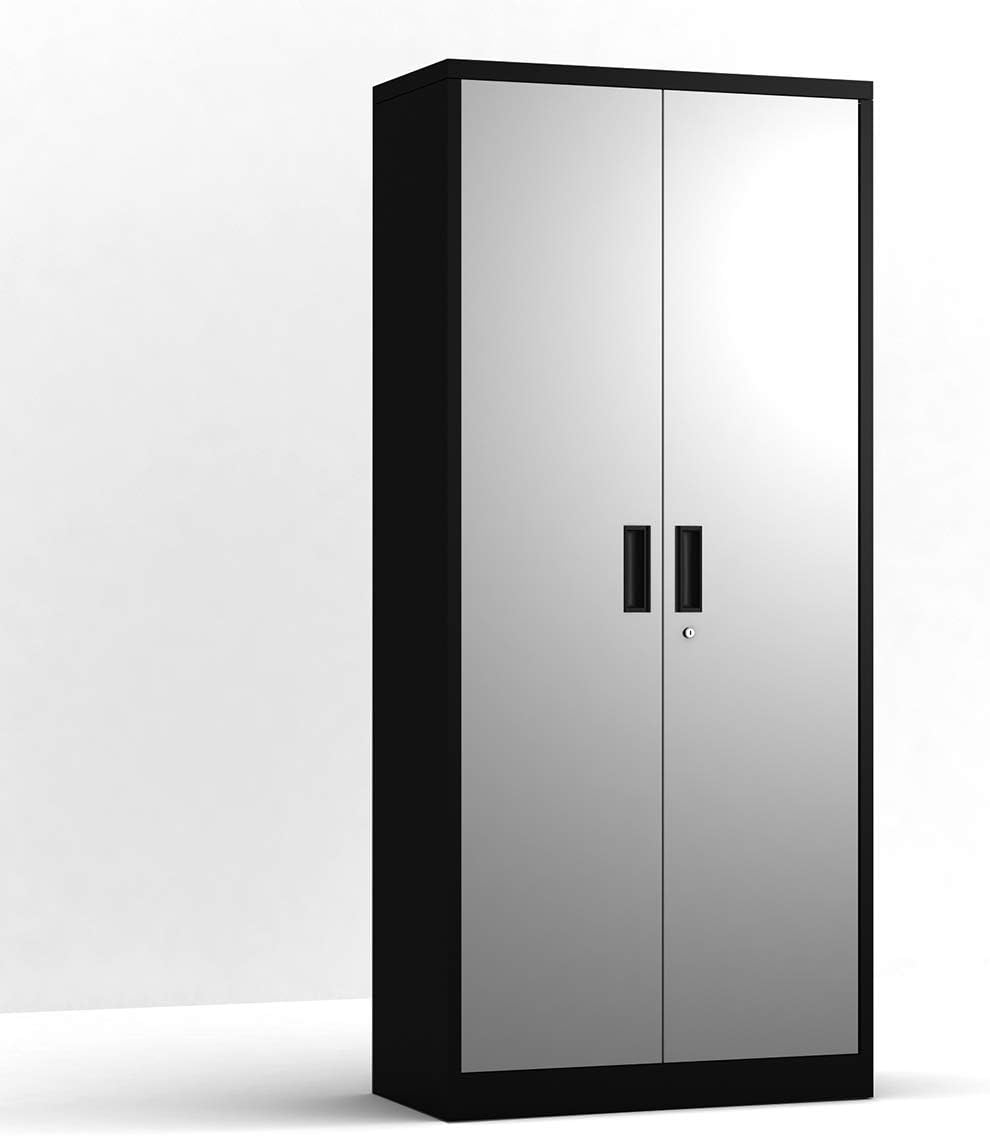 n c Steel Storage 5 Shelf Metal Storage