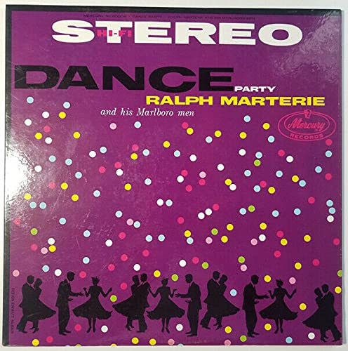 Ralph Marterie & Marlboro Men - DANCE PARTY - Vinyl LP 1963 Mercury SR-60004 NM!