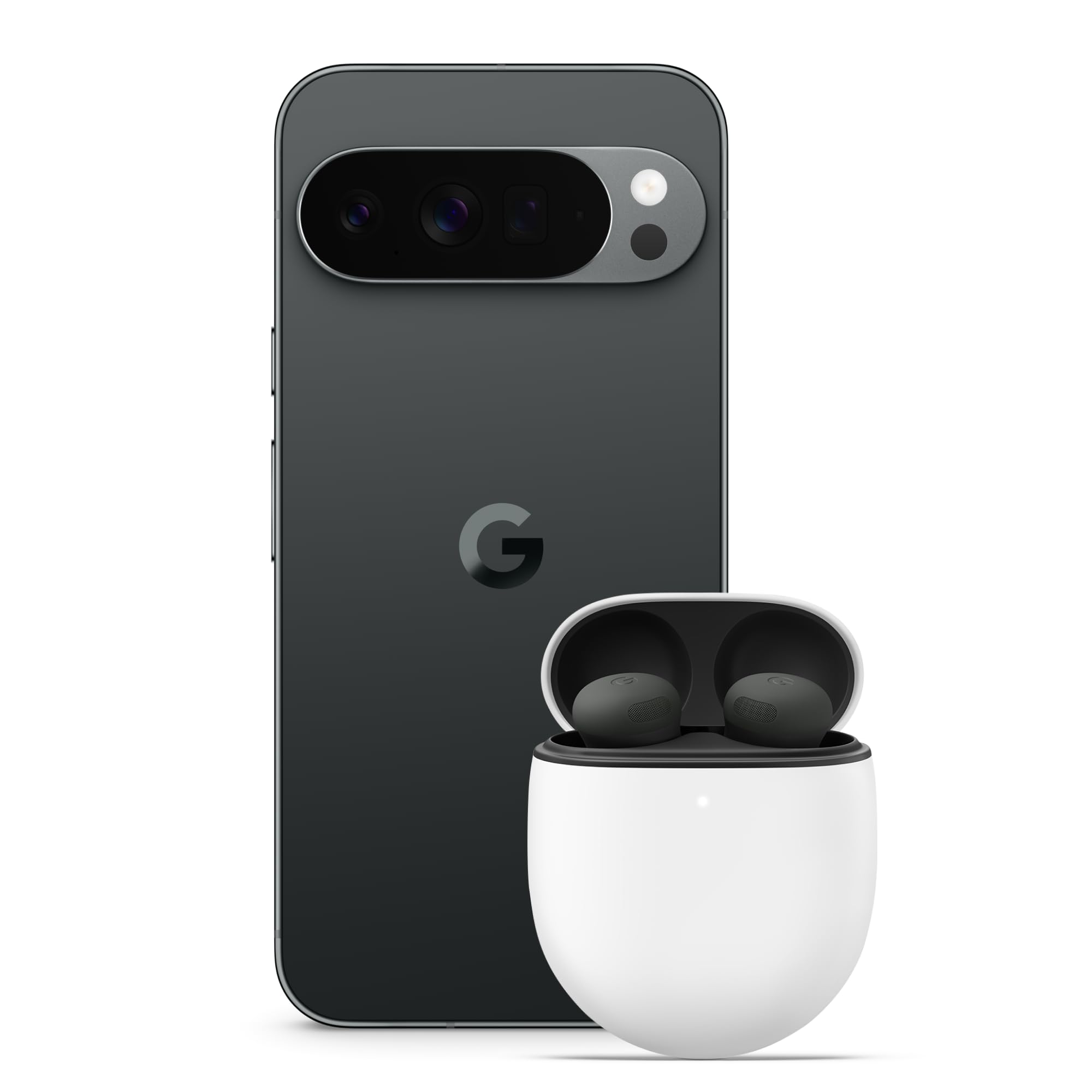 Google Pixel 10 Pro XL - Smartphone Android sbloccato con Gemini, tripla fotocamera posteriore, autonomia di oltre 24 ore e display Super Actua da 6,8" - Nero ossidiana, 512GB+Pixel Buds Pro 2