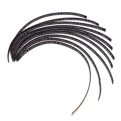 KBOLAE Tischtennis-Kantenband, Tischtennis-Schläger-Seitenband, Schwamm, Schwarz