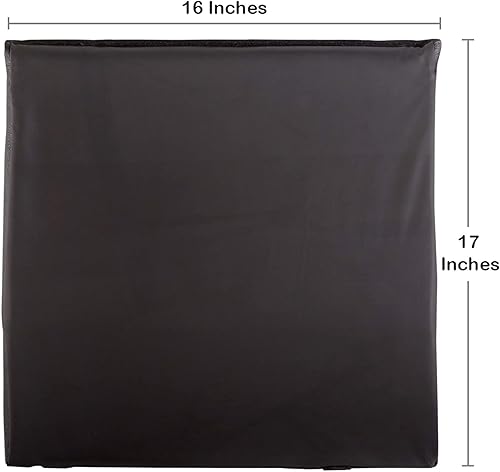 Miniatura 6 de McKesson Cojín de respaldo para sillas de ruedas y silla de oficina, soporte lumbar, espuma, 16 x 17 pulgadas, 1 unidad