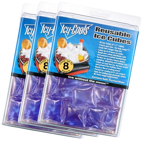 Cubo Reutilizable para Hielo ICY-COOLS, 135 piezas miniatura 1