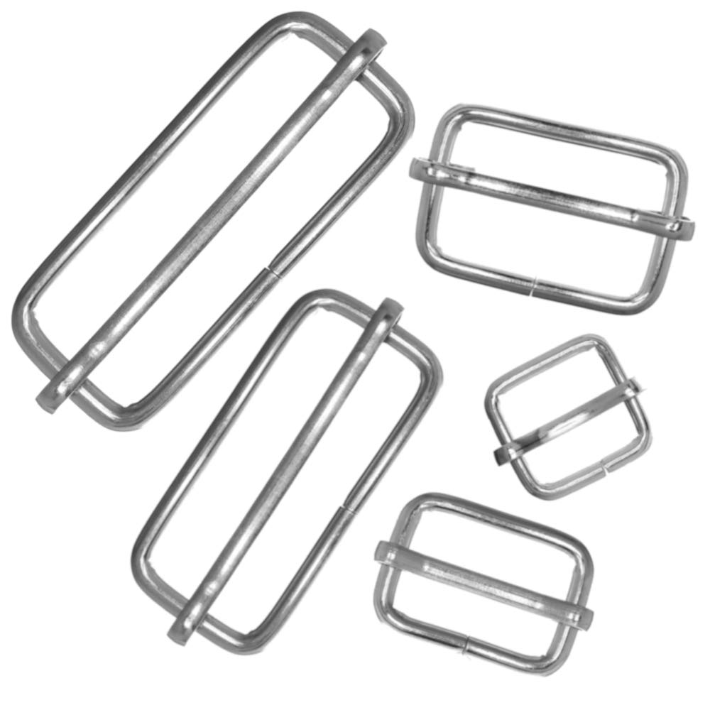 Confezione multipla di ferramenta multiuso assortita in metallo – Hardware oro e argento per anelli, borse a mano, accessori fai da te, pezzi di diverse dimensioni per confezione