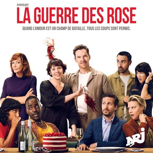 Page de couverture de La Guerre des Rose, un petit bonbon avec avec Olivia Colman et Benedict Cumberbatch