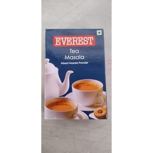 Everest Tea Masala,A Perfect Blend of Pure Spices, 50 Gram, Cardamom - Powder, Ginger