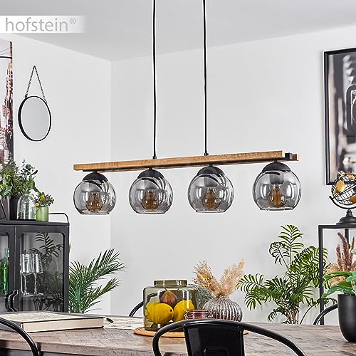 TESSA LED Hängelampe Esstisch Pendelleuchte Holz Rustikal mit Baumkante Dimmbar Pendellampe Hängeleuchte mit Baumkante Esstischlampe Wildeiche (120 TESSA LED Hängelampe Esstisch Pendelleuchte Holz Rustikal mit Baumkante Dimmbar Pendellampe Hängeleuchte mit Baumkante Esstischlampe Wildeiche (120