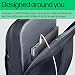HP Everyday Backpack for 16" Laptop, Made with 600D Recycled Polyester, 21L, Padded Compartment, Water Resistant, Grey