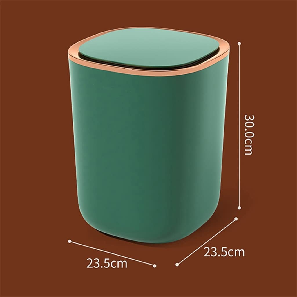 12L Smart Sensor Garbage Bin Kitchen Bathroom Toilet Trash Can Automatic Induction Waterproof Bin with Lid(Gray)