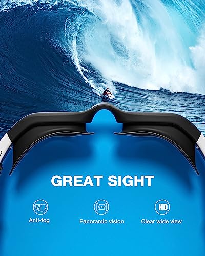 Image of ZIONOR Swim Goggles, G1 SE Swimming Goggles Anti-Fog for Adult Men Women