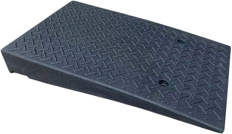 Rampe de seuil extérieure en caoutchouc H15CM pour fauteuil roulant