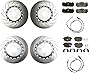 Genuine Front & Rear Brake Kit Disc Rotors Pads Sensors For BMW F06 F10 F12 F13